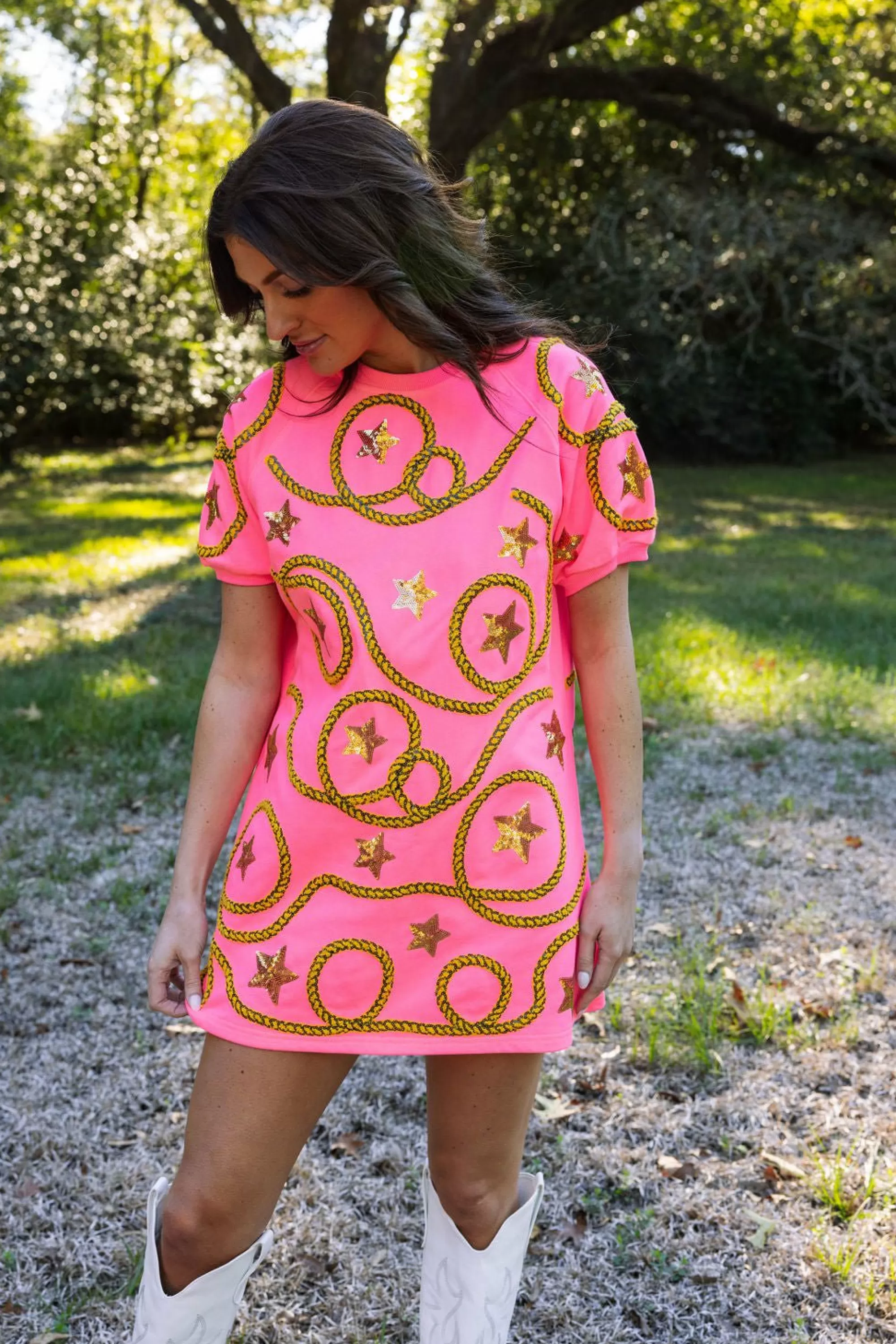 Queen Of Sparkles Star & Rope Dress